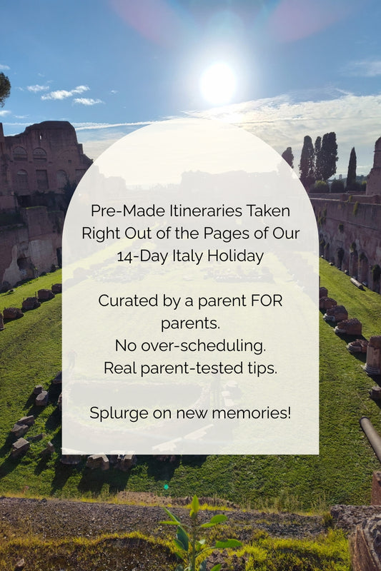 Rome Family Itinerary (Half Day Before Departure)