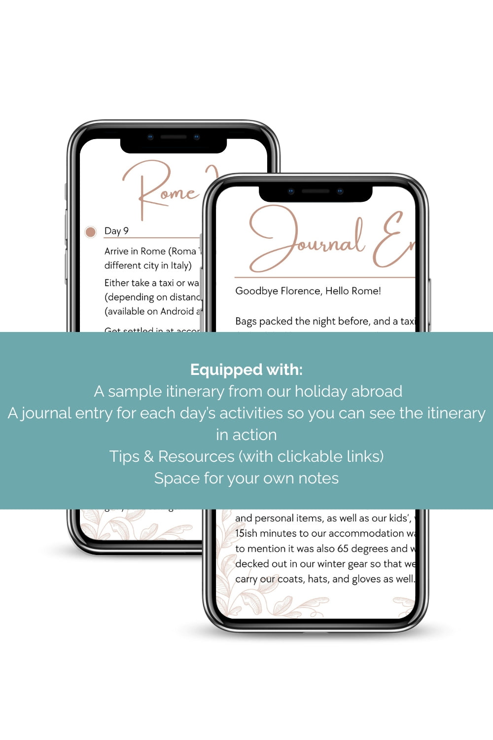 Rome Family Itinerary (Arriving in Rome)