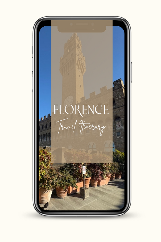 Florence Family Itinerary (Thanksgiving in Italy)