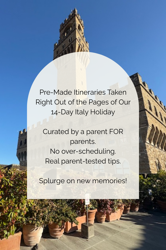 Florence Family Itinerary (Accademia Gallery with Kids)