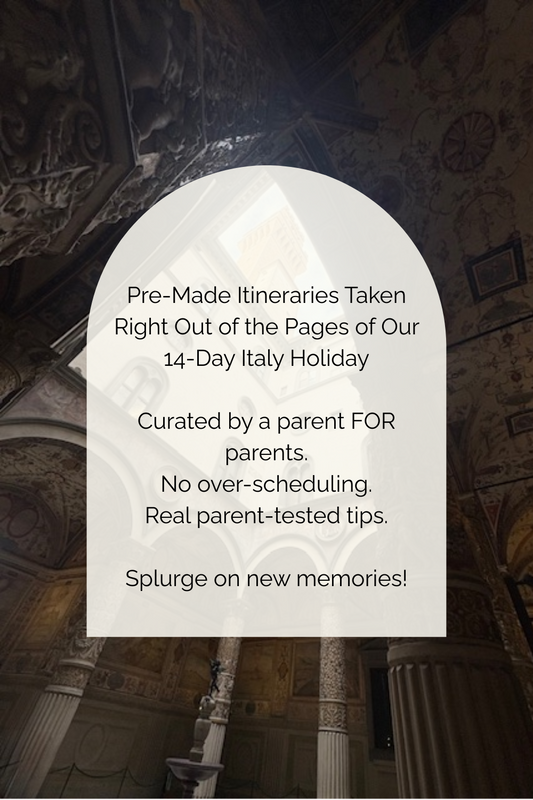 Florence Family Itinerary (Free Activities - 1st Sunday of the Month)