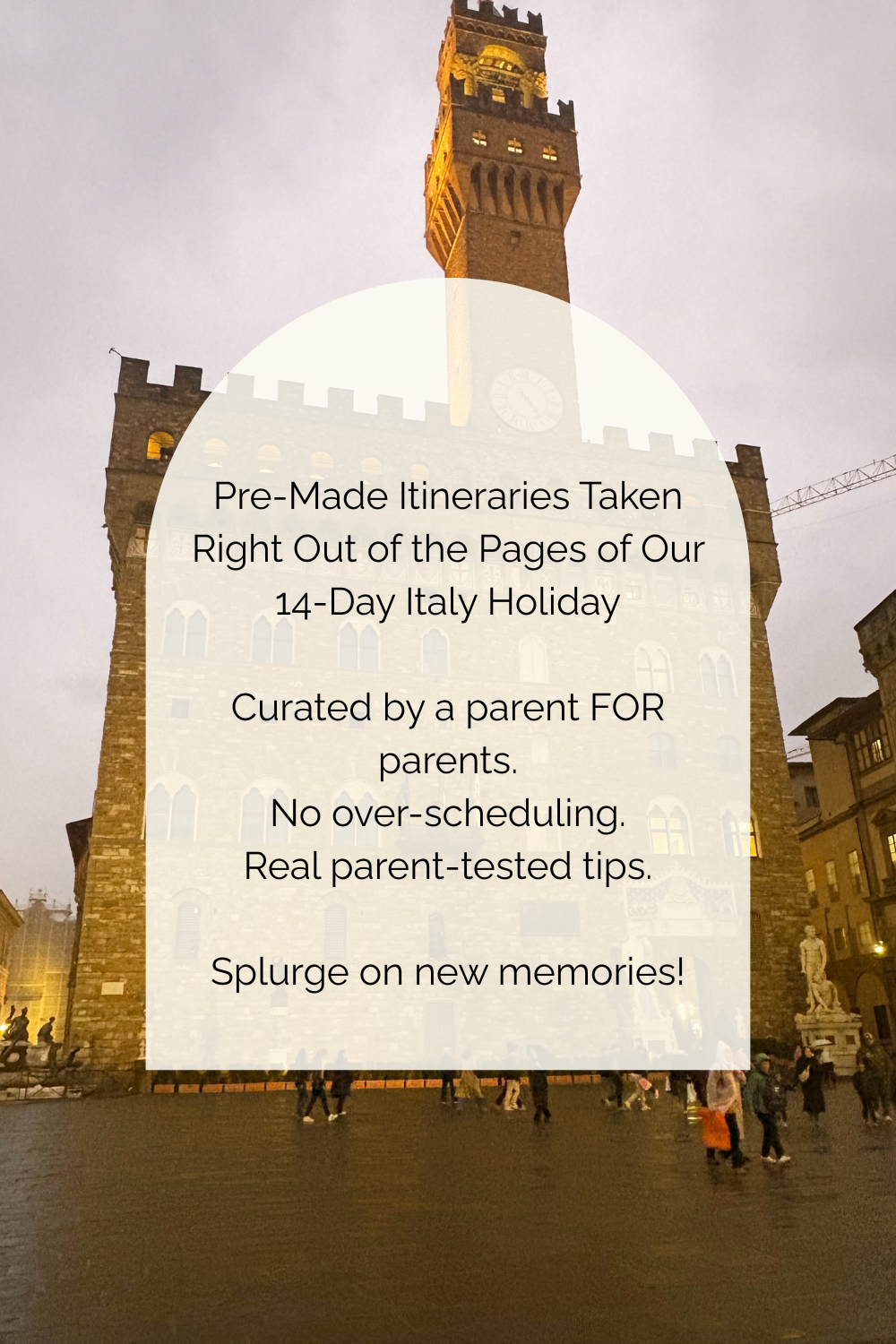 Florence Family Itinerary (Exploring Palazzo Vecchio)