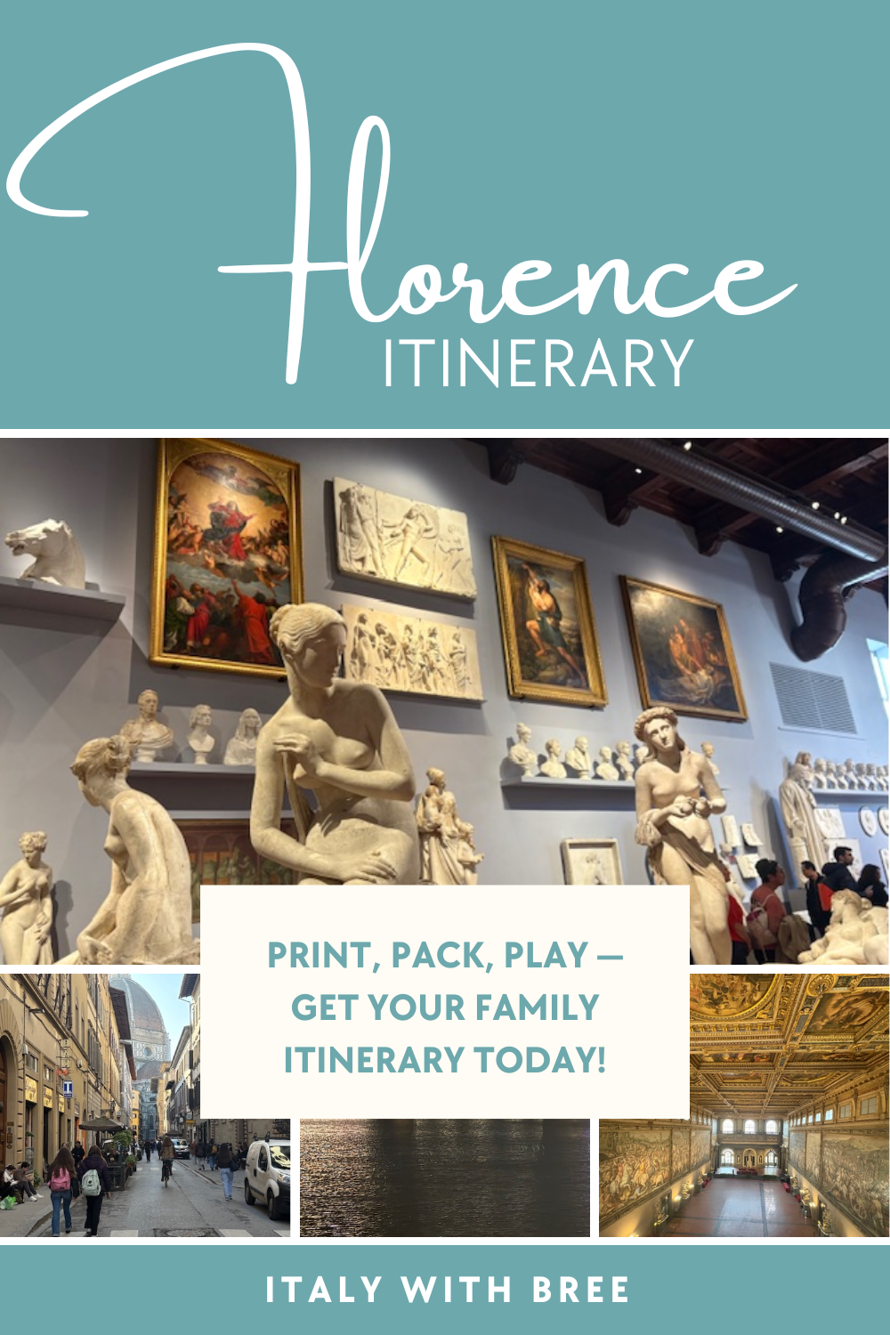 Florence Family Itinerary (Relaxed Family Day)
