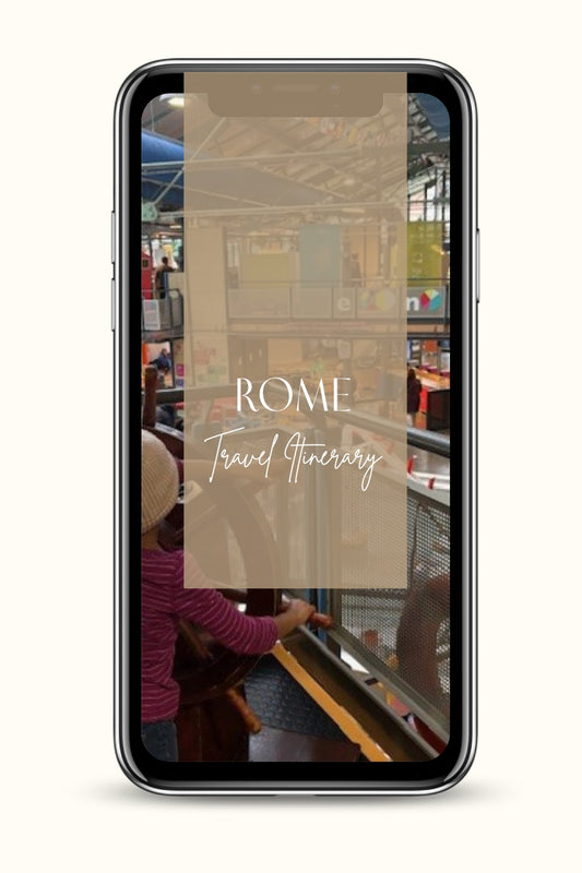 Rome Family Itinerary (When Unexpected Sickness Strikes)