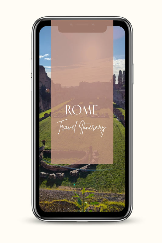 Rome Family Itinerary (Half Day Before Departure)