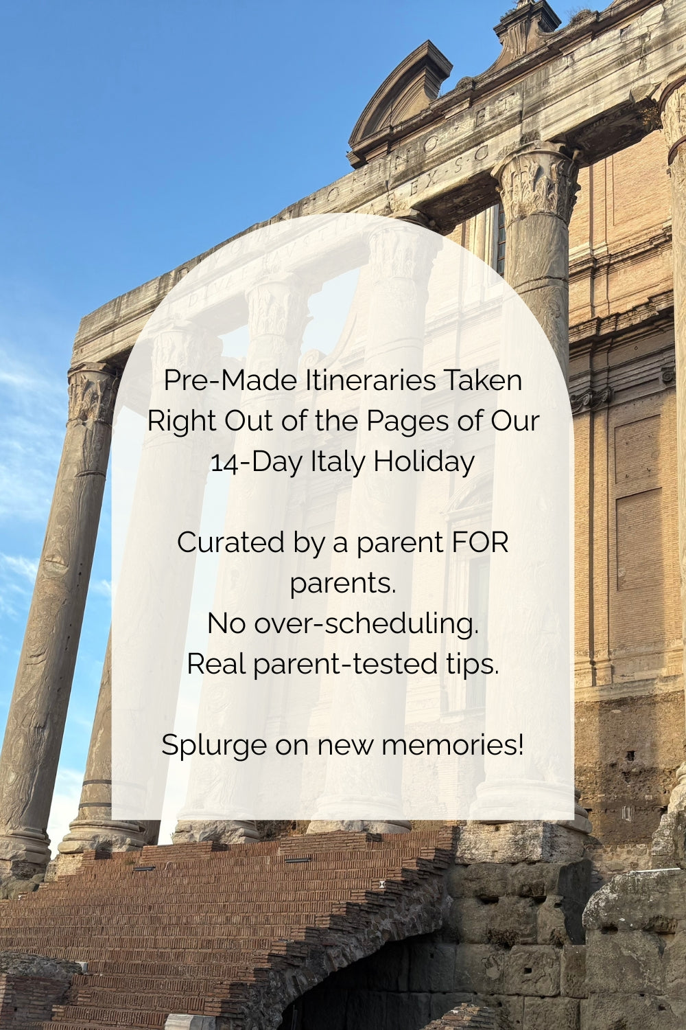 Rome Family Itinerary (Colosseum & Roman Forum with Kids)